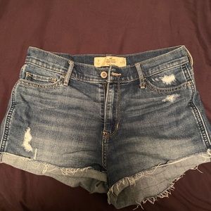 Hollister denim shorts